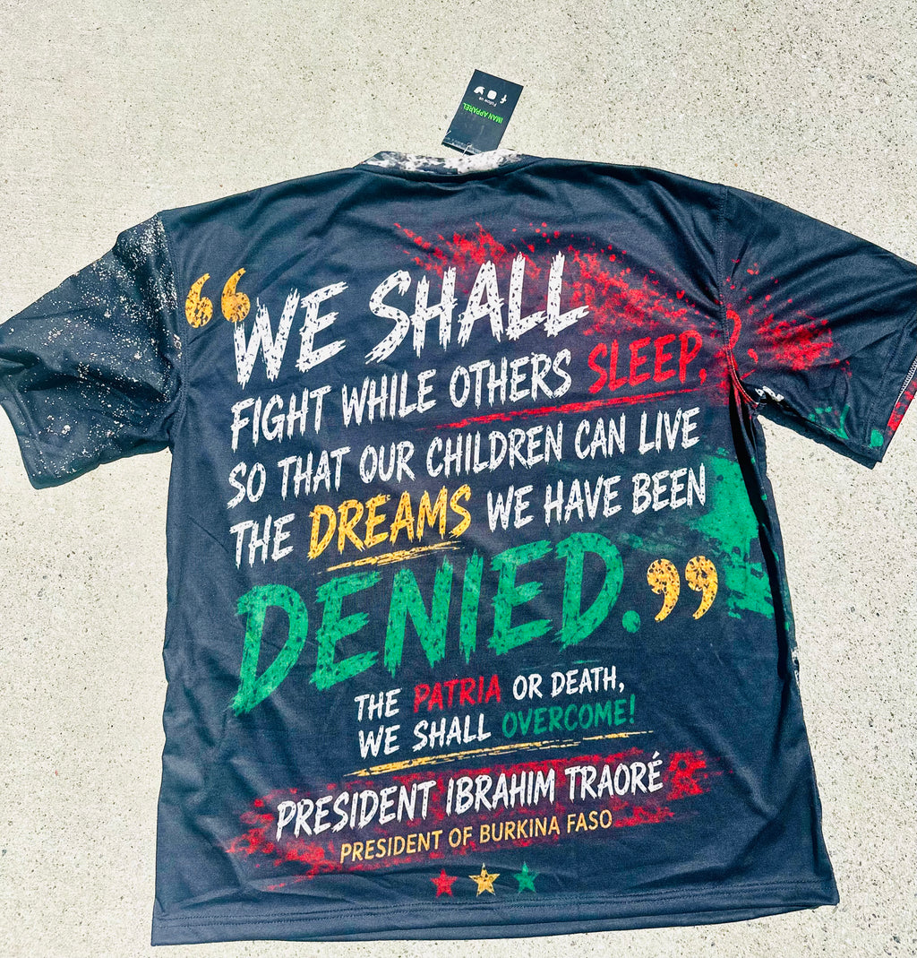 Juneteenth Freedom Shirt — Ibrahim Traoré Edition
