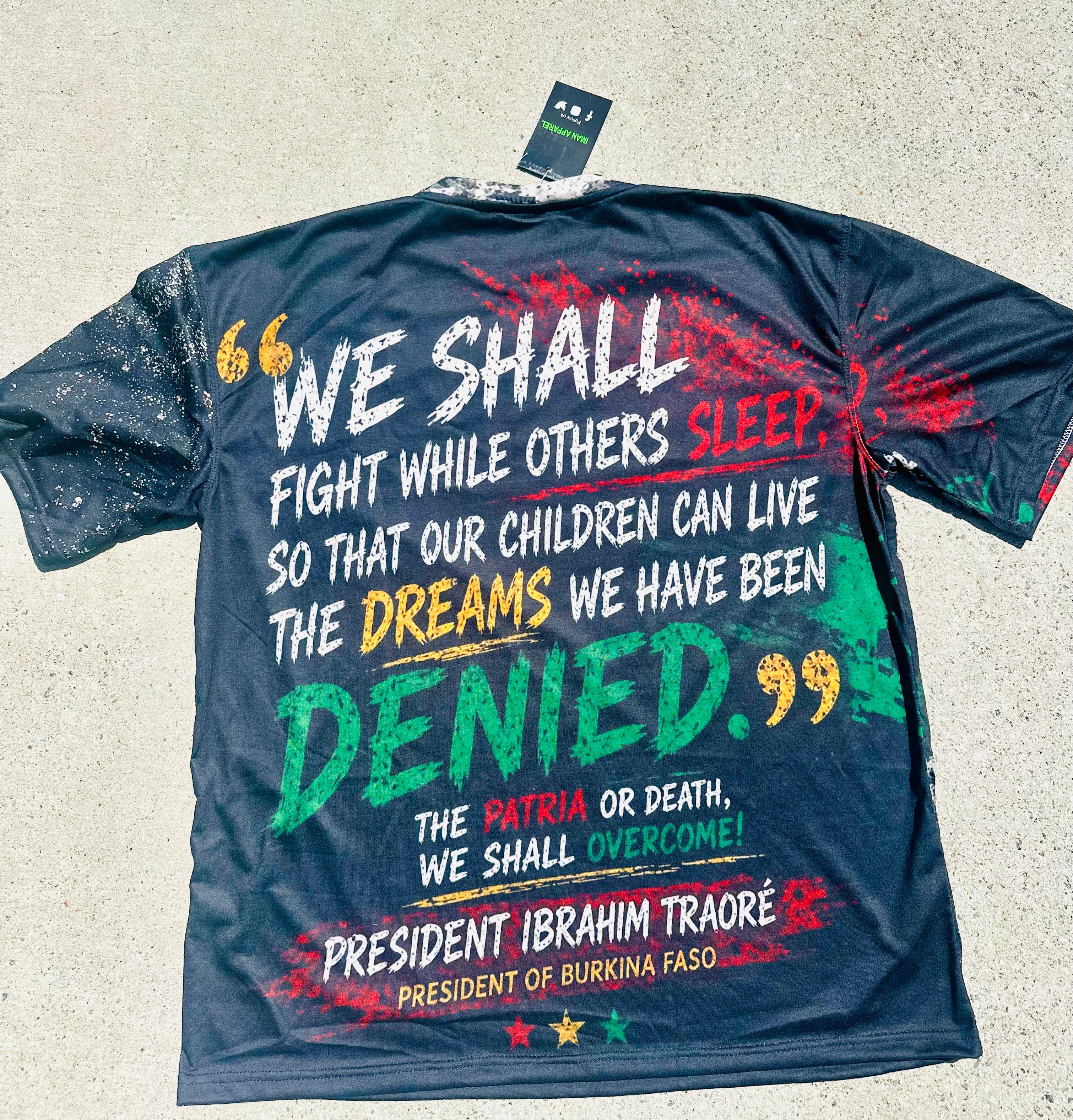 Juneteenth Freedom Shirt — Ibrahim Traoré Edition