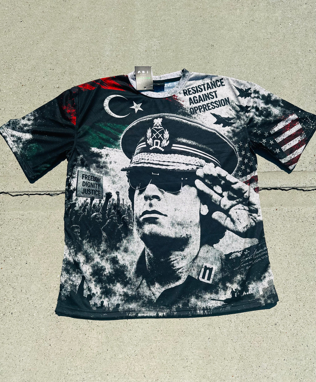 Muammar Gaddafi Tribute Shirt - The Lion of the Desert
