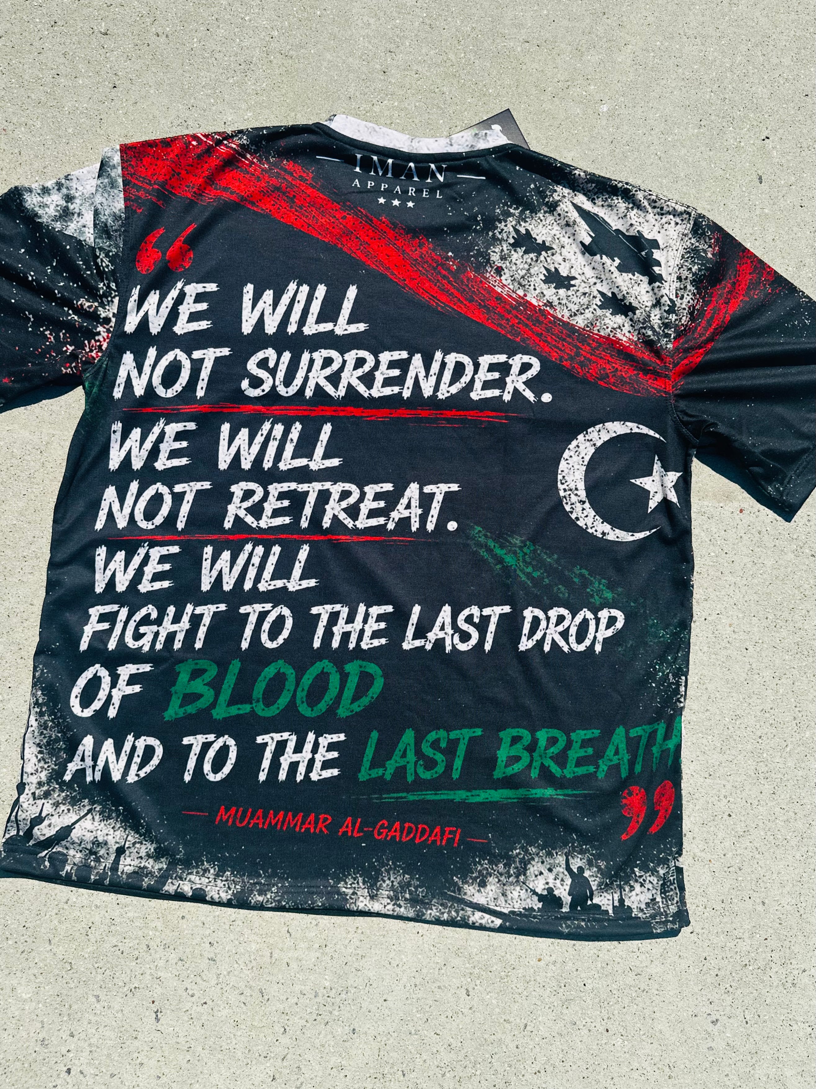 Muammar Gaddafi Tribute Shirt - The Lion of the Desert