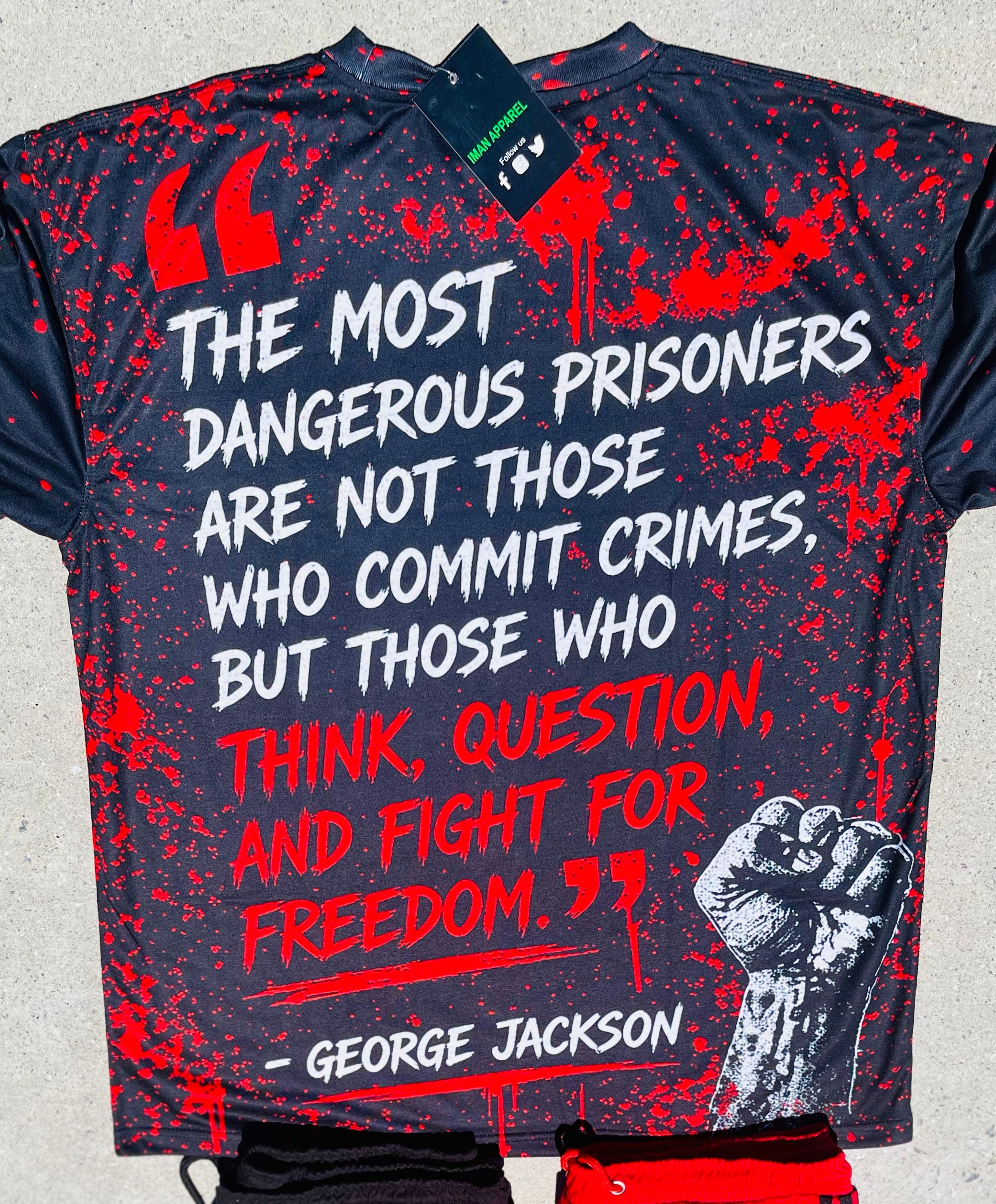 Blood In My Eye — George Jackson Tribute Shirt